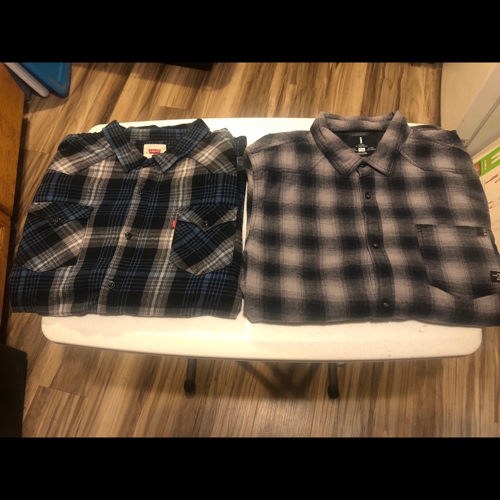 Two long sleeve XXL FLANNELS